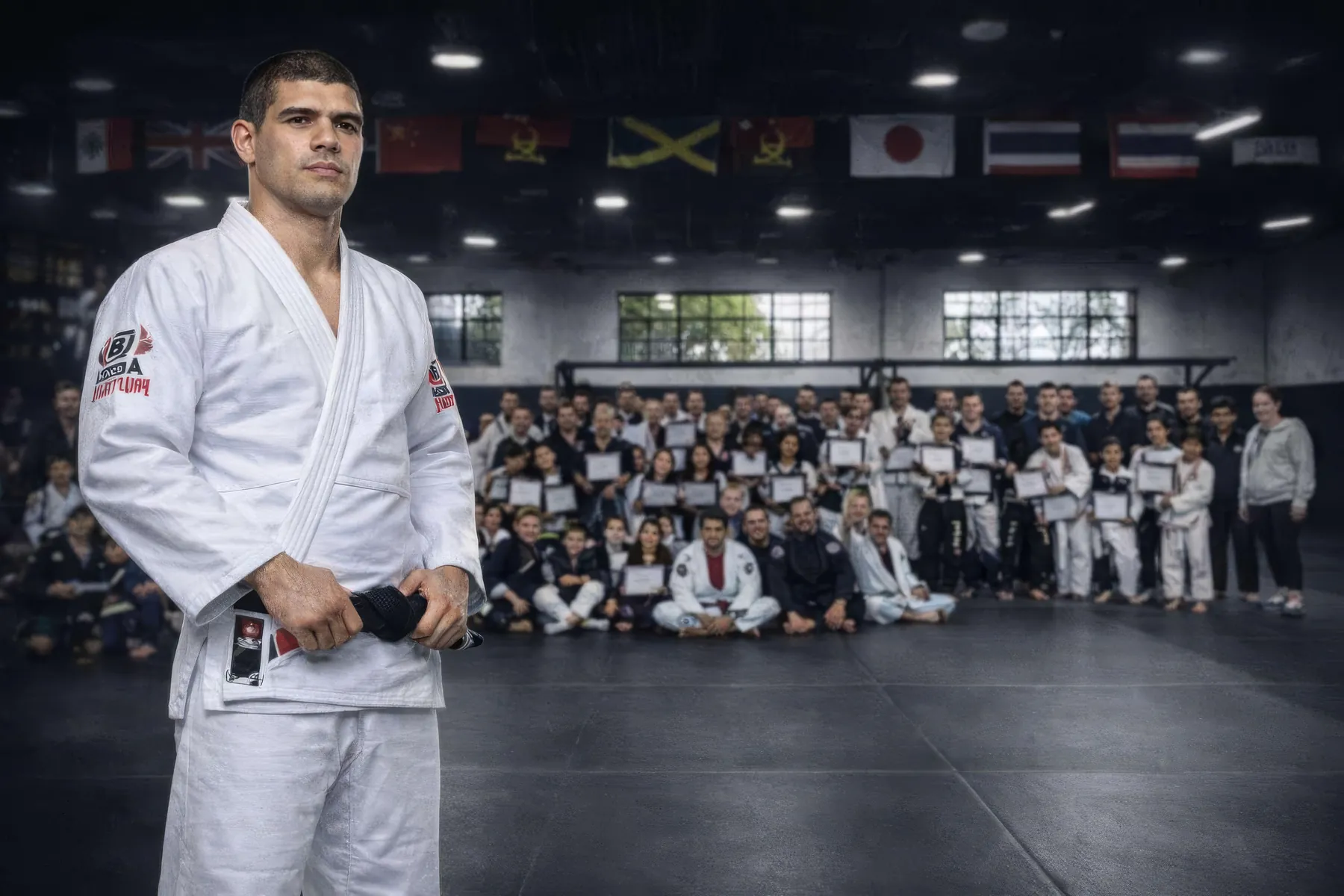 Brazilian Jiu-Jitsu class at AB Mixed Martial Arts in San Francisco