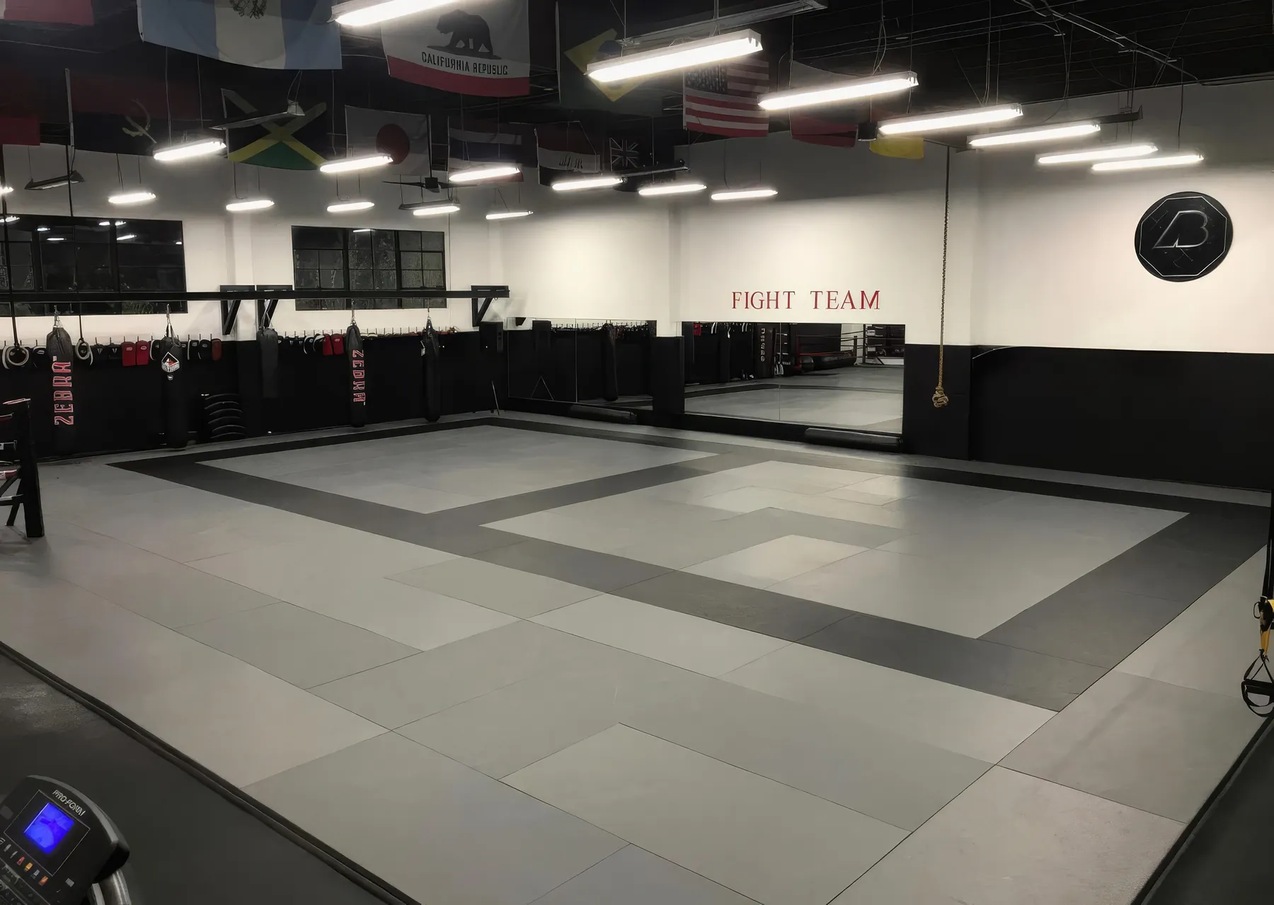 AB MMA main mat area